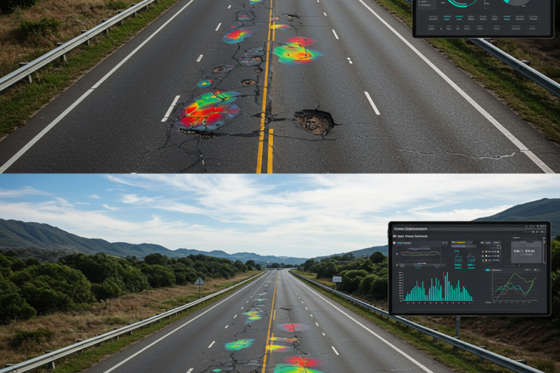 Improving Asphalt Pavement Performance with AI and Statistical Models