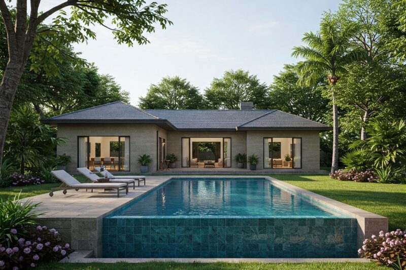AI-Designed 3D-Printed House in Portugal: A Case Study