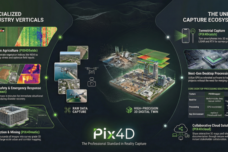 Pix 4D: A Comprehensive Technical Analysis and Industrial Case Study of the Ecosystem